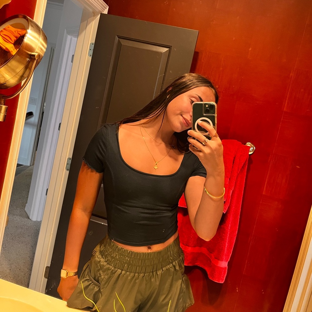Black PacSun Baby Tee.